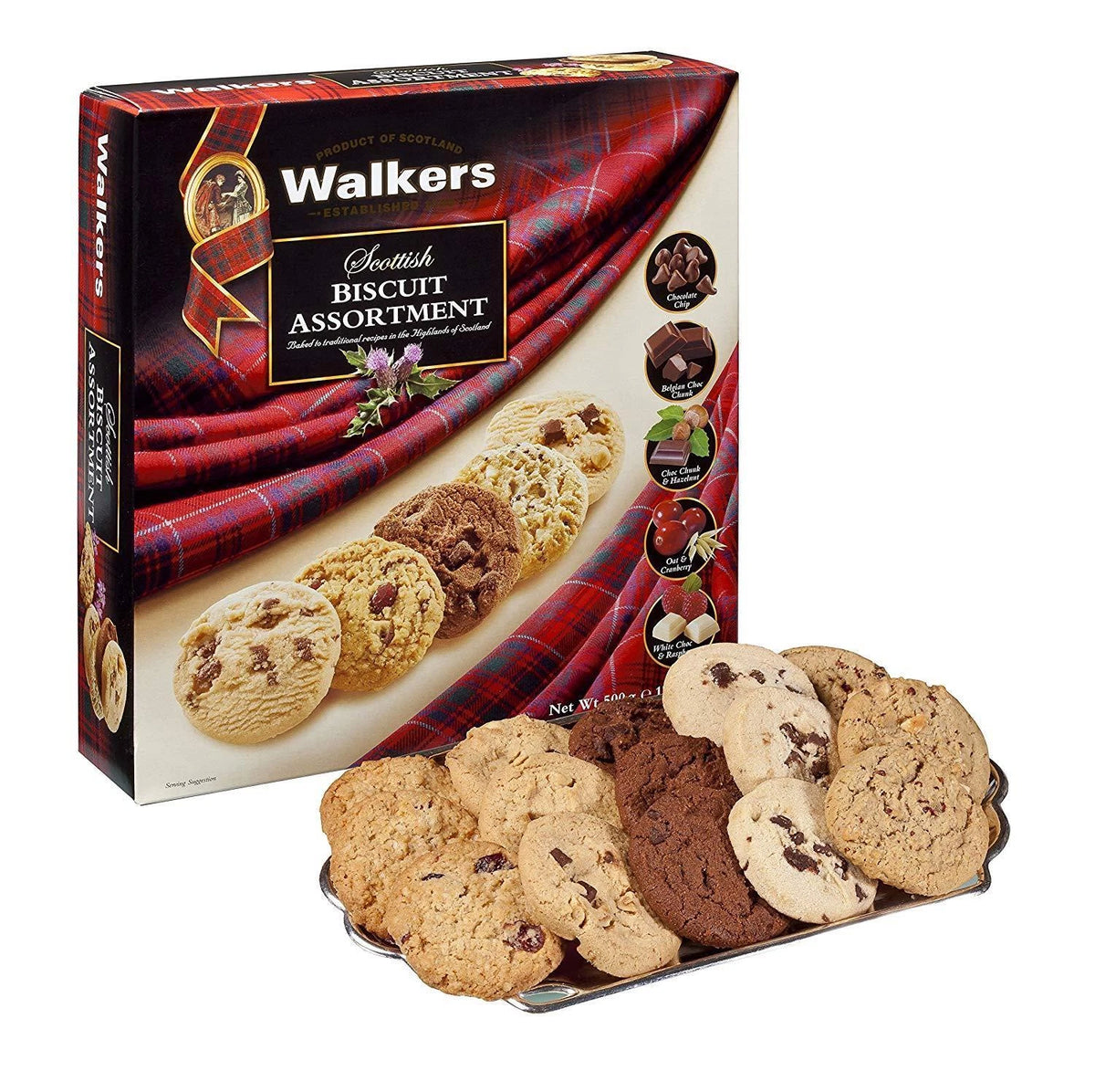 Walkers Shortbread Scottish Biscuit Assortment, 900g Box
