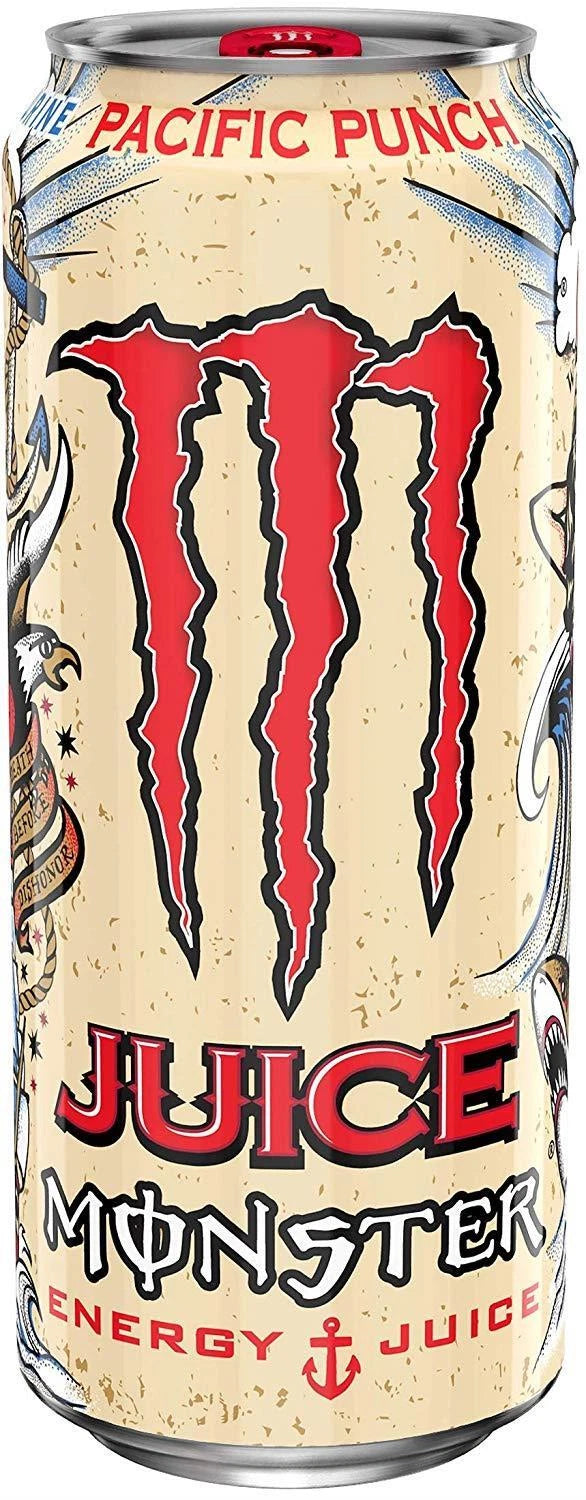 Monster Pacific Punch Energy Drinks 500ml Pack of 12