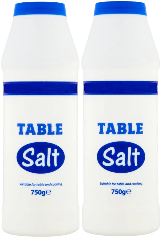 Best One Table Salt, Suitable for Cooking and Table Use750g Pack of 2