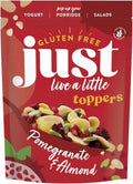 Just Pomegranate & Almond Topper Seeds Cereal Granola Salad Gluten Free Pack 1kg