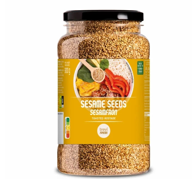 Trevissan Sesame Seeds Nutty Crunch Flavour Toasted Sesamfrön Rostade Pack 900g