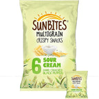 Walkers Sunbites 100% Whole Grain Crisps Sour Cream Sweet Chilli Mix Pack 24x25g
