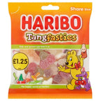 Haribo Share Bags 140g Fruity Fizzy Gummy Jelly Sweets Assorted Flavours 12 Pack