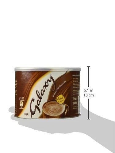Galaxy Instant Hot Chocolate Drink Powder 1kg Tin, Just Add Water