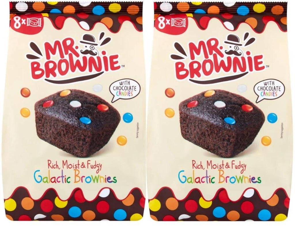 Mr. Brownie 16 Galactic Brownies 200g ( 8 Each Bag )