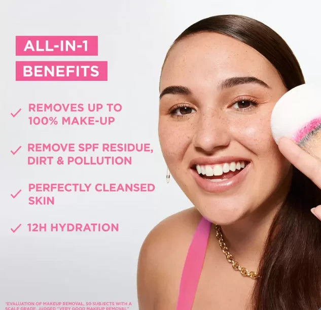 Garnier Micellar Cleansing Water Skin Face Make Up Remover Bottle Pack 2 x 700ml