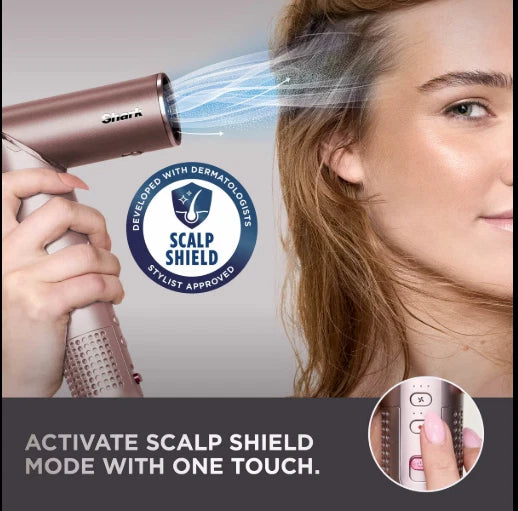 Shark FlexFusion Straight 5-in-1 Air Styler Dryer Ceramic Straightener HD625SUK