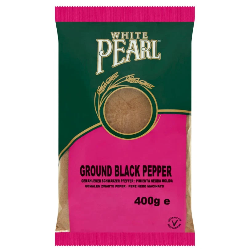 White Pearl Blended Ground Spices and Whole Seeds, Authentic Asian Flavours 400g