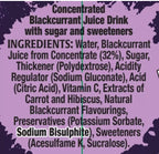 Ribena Blackcurrant Concentrate 1.5L Pack of 3