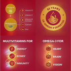 Seven Seas Omega 3 Multivitamins Man, 2 x 60 Count