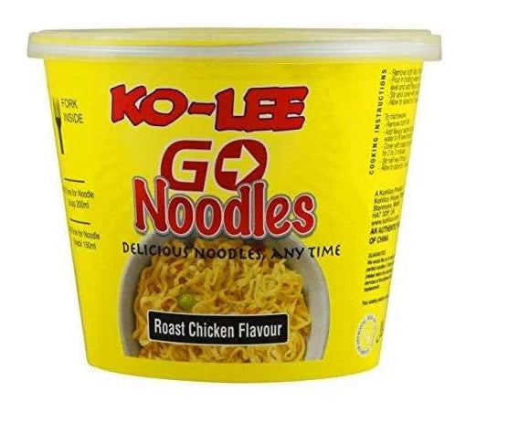 Ko-lee Go Cup Noodles Roast Chicken Flavour 65 g (Pack of 6)