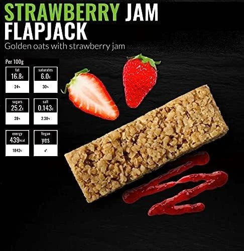 Food Connections Classic Mixed Flapjacks Delicious Flavours 100 Bars 30 Pack