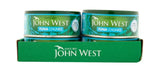 John West Tuna Chunks in Brine Tins 100% Traceable Fish Cans UK Pack 12 x 145g