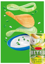 Bestin Bites Stacks Sour Cream and Onion Flavour Crisp Snack 140g x 12