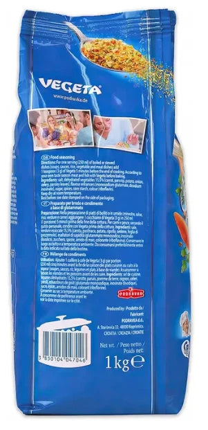 Podravka Vegeta Culinary Mix Dried Vegetables Spice Seasoning Dressing Pack 1kg
