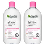 Garnier Micellar Cleansing Water Skin Face Make Up Remover Bottle Pack 2 x 700ml
