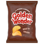 Golden Wonder Beef & Onion 32.5g Pack of 32
