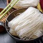 Vietnamese thick Rice Noodles, XL 10mm Gluten Free, Vegan, Pack of 3 x 400g