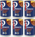 6 x Princes Stewed Steak 392g Can with Beef Steak in a Rich Gravy