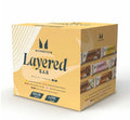 My Protein Layered Multipack Variety Low Sugar Snack Mix Flavour Bar Pack 12x60g