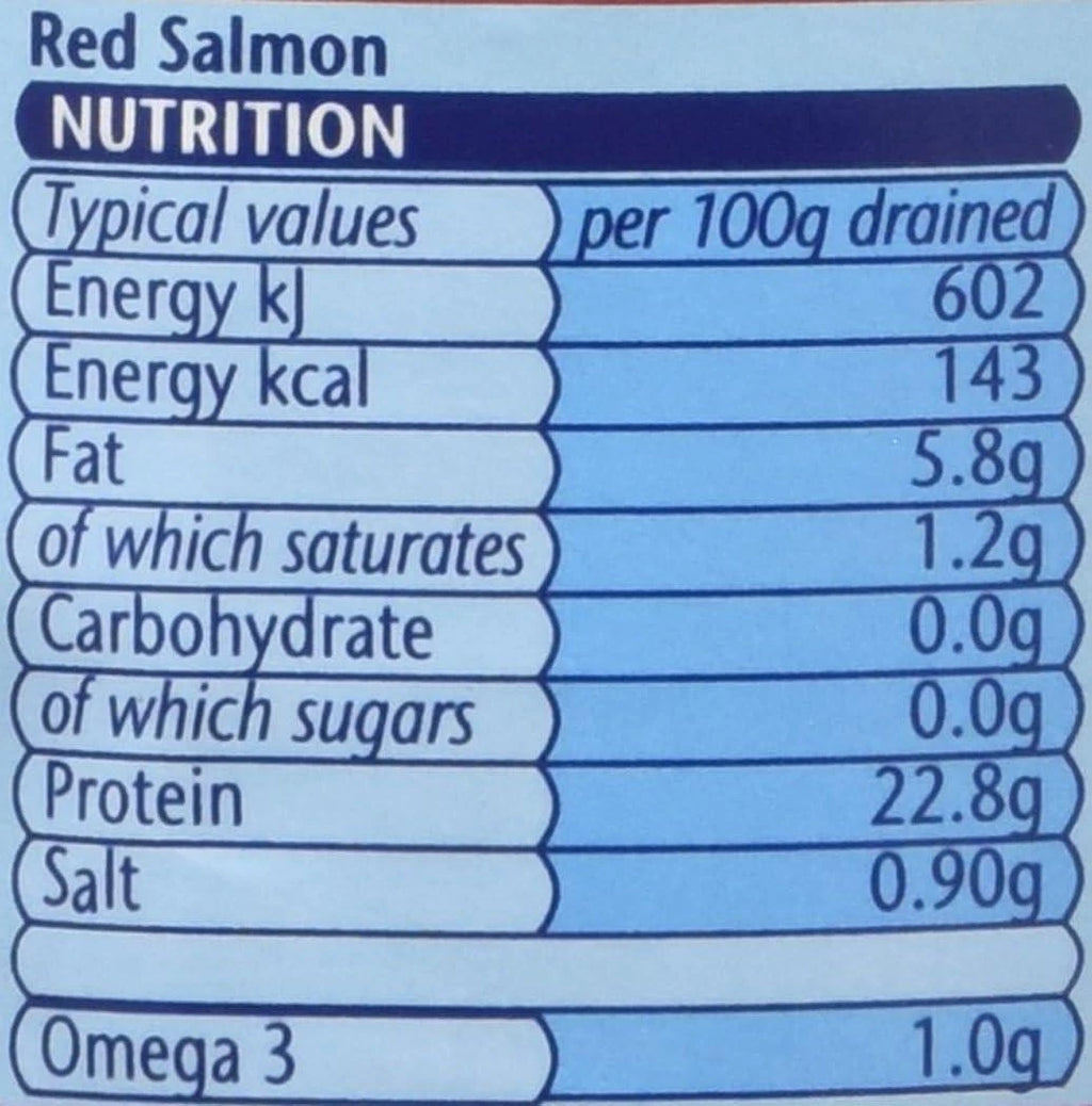 Princes Wild Red Salmon 213 g (Pack of 6)