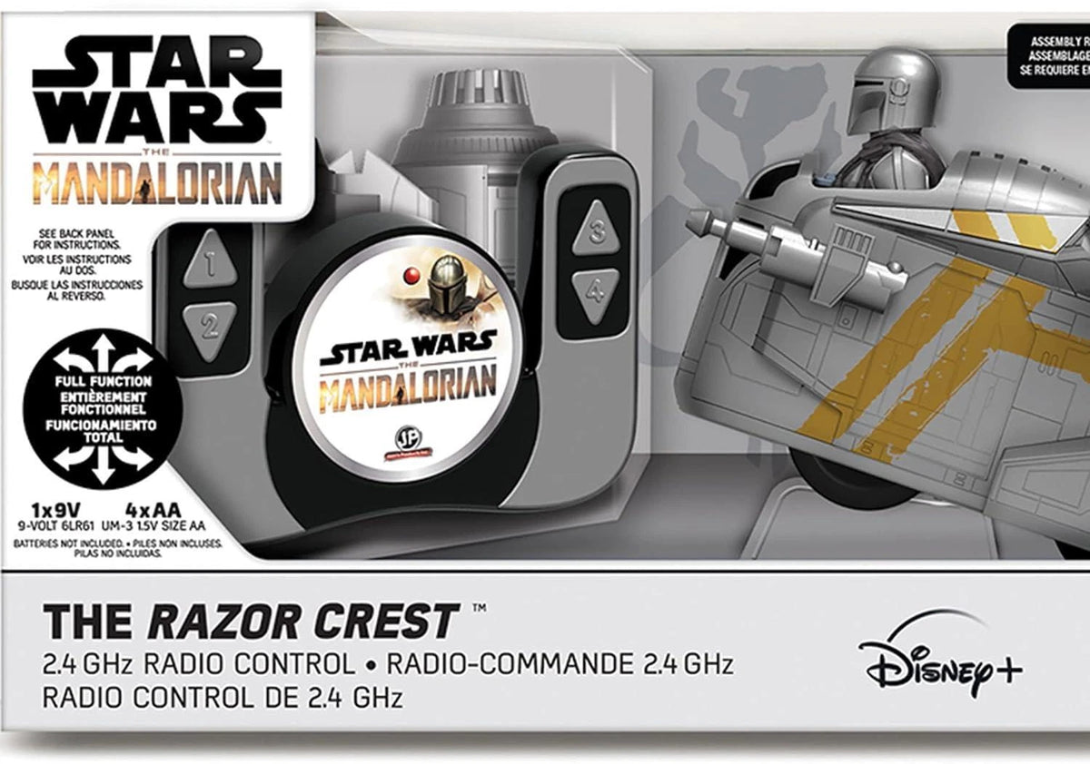 STAR WARS THE MANDALORIAN THE RAZOR CREST 2.4 RADIO CONTROL RADIO COMANDE