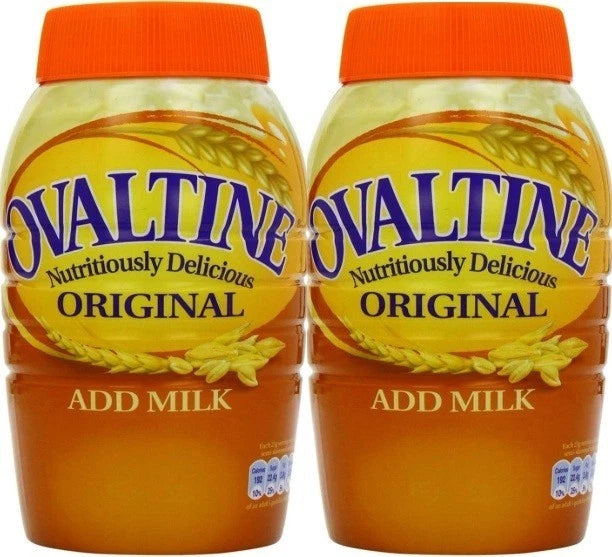 Ovaltine Nutritiously Delicious Original 800g Tub, Add Milk, Vegetarian 2 Pack