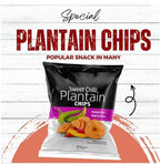 Grace Salted Sweet Chilli Plantain Chips 85g x 9 Gluten Free, Vegan