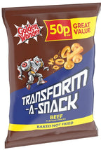 Golden Wonder Transform-A-Snack Beef Flavour Snacks 27g Pack of 30
