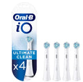 Oral B iO Ultimate Clean Brush Heads in White 4 Pack