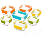 Glasslock Premium Food Storage Boxes 18 Pieces Set