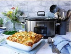 Crockpot CSC066 Digital Slow Cooker Time Select 5.6L 240w Stainless Steel