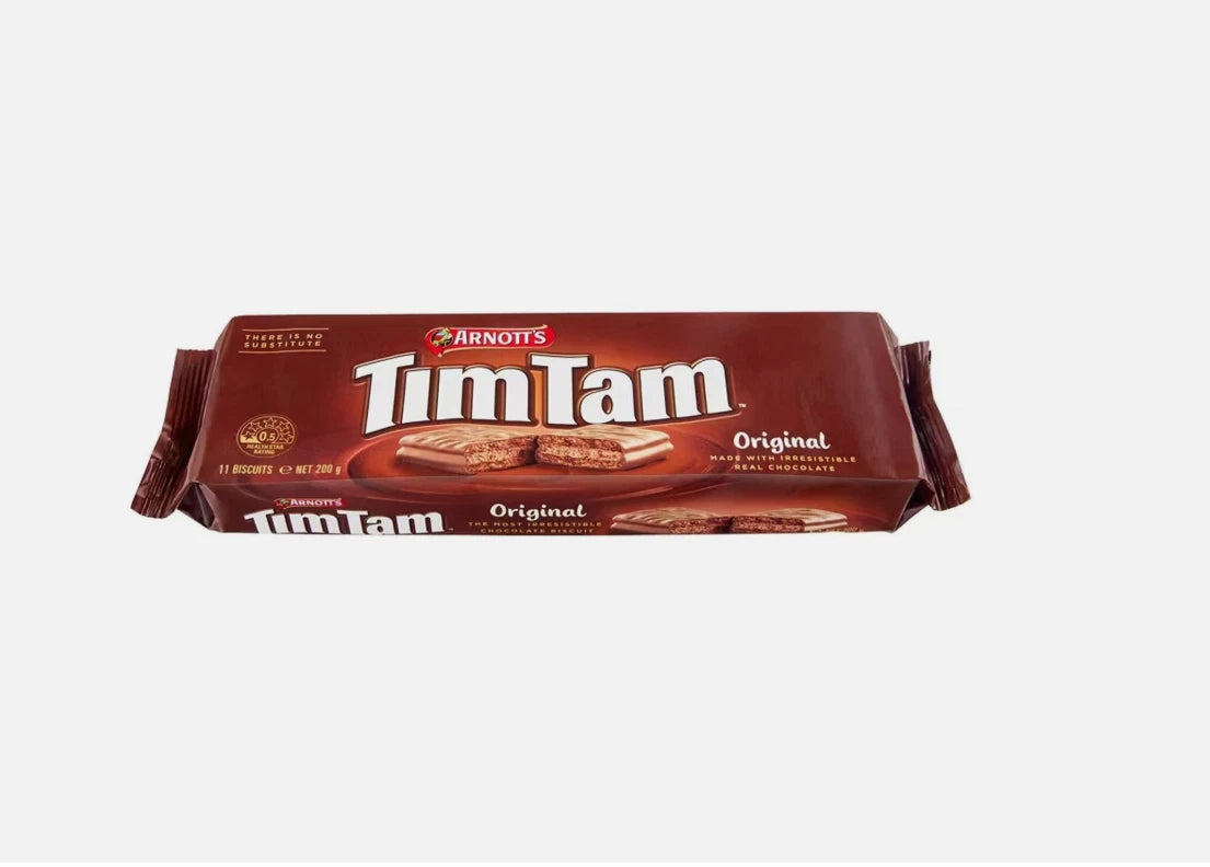 Arnott's Tim Tam Original Chocolate Creamy Filling Biscuit Cookies Packet 6x200g