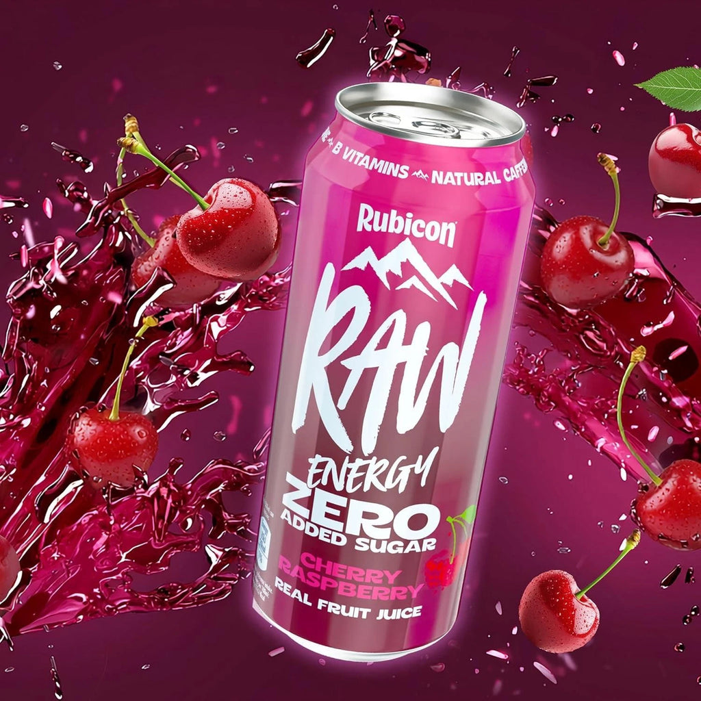 Rubicon Raw Cherry Raspberry Zero 500ml x 12