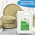 Super Professional D3 Washing Up Liquid Cuts Through Grease 5L