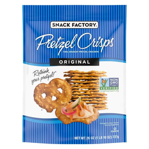 Snack Factory Pretzel Crisps Original, Snack Factory Pretzel Crisps 737g