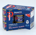 Princes Pink Wild Pacific Salmon 213g Pack of 6
