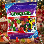 HARIBO Merry-Mix Fruit, Candyfloss & Marshmallow Flavour Jelly & Foam Sweets Sha