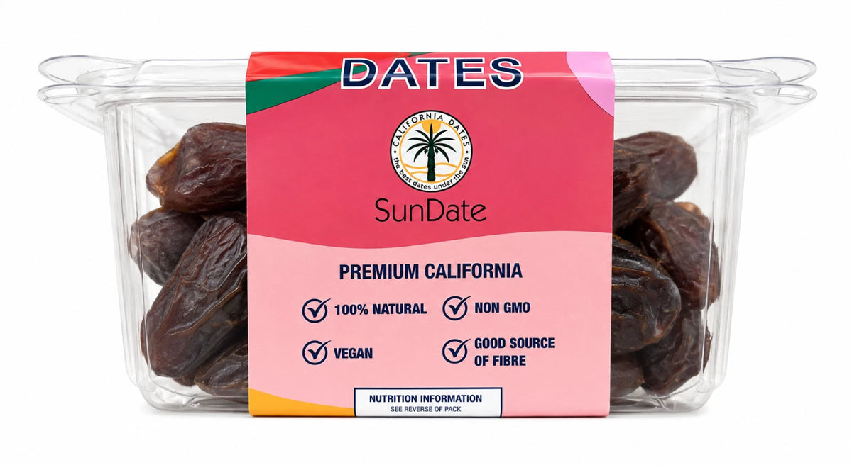 Sun Dates Premium California Pitted Medjool Rich Natural USA Pack 750g