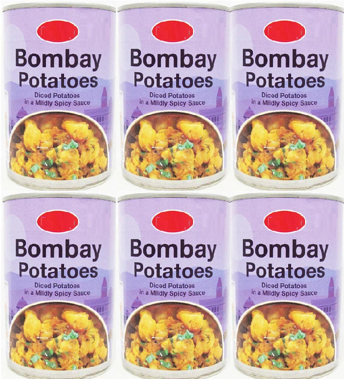 Best-One Bombay Potatoes Diced Potatoes in Mildly Spicy Sauce 390g x 6
