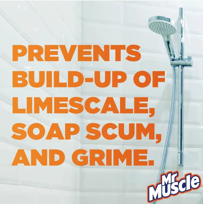 Mr Muscle Platinum Shower Shine Spray 750ML x 6
