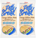 Dina 6 Large White Pitta Bread 480g × 12