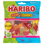 Haribo Share Bags 140g Fruity Fizzy Gummy Jelly Sweets Assorted Flavours 12 Pack