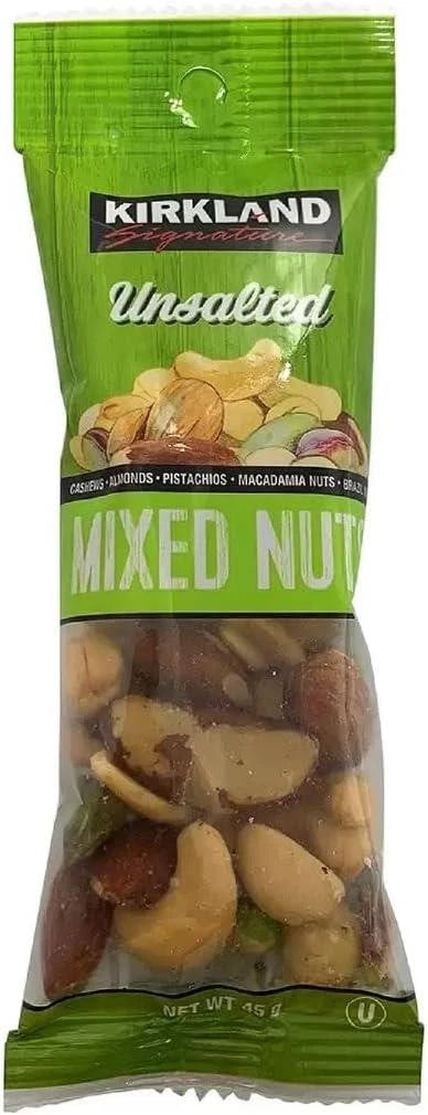 Kirkland Signature Snacking Unsalted Mixed Nuts Pack of21x45g