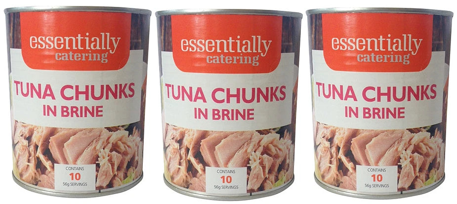 Caterers Pride Tuna Chunks in Brine 800g Pack of 3