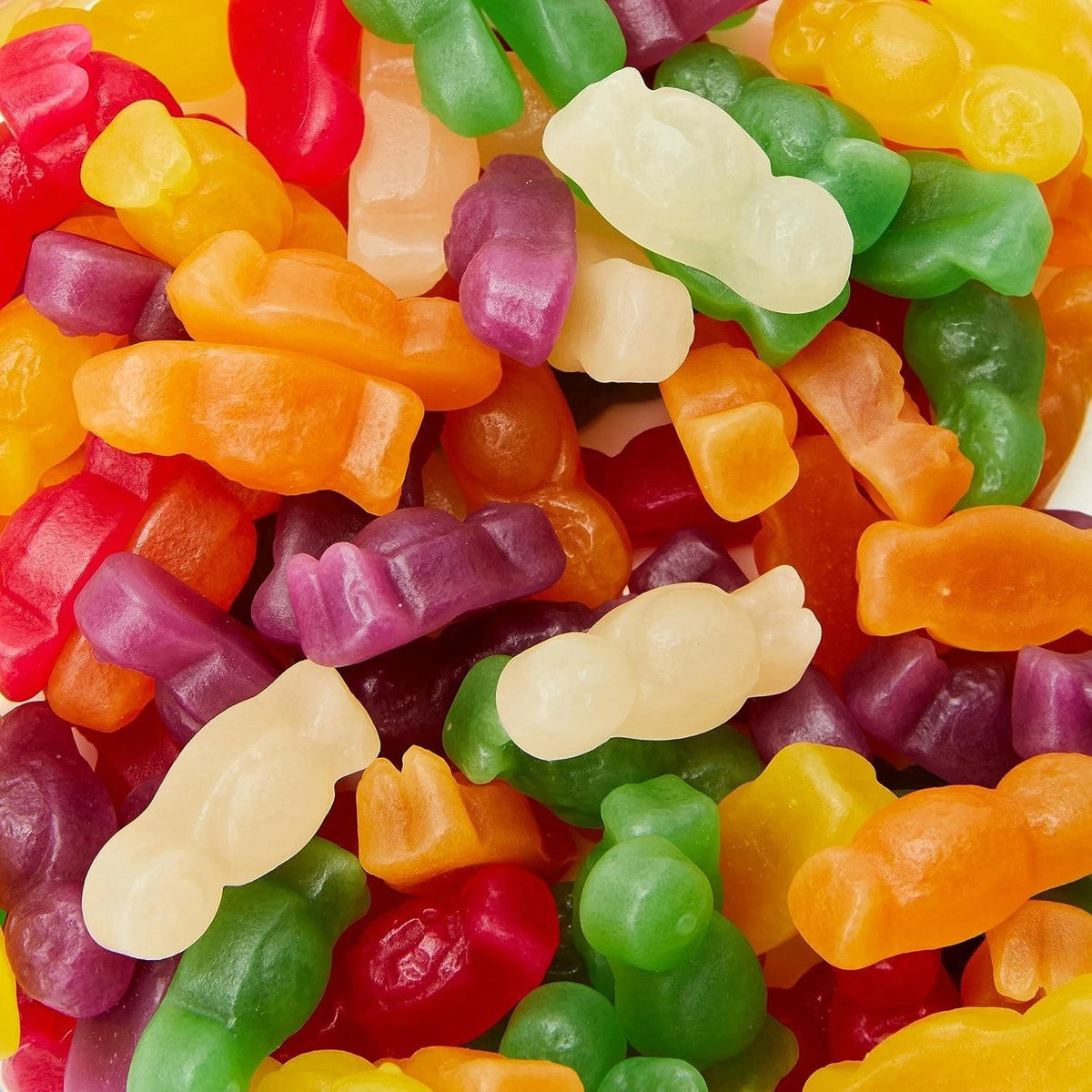 HARIBO Jelly Babies Sweets Tub With Super Juicy Flavours 510g