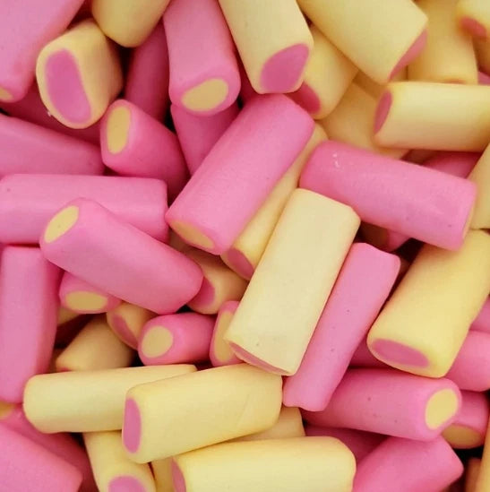 HARIBO Rhubarb & Custard Chewy Sweets Tub 810g