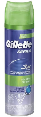 Gillette Series Sensitive Shaving Gel For Men 200 ml Pack of 6
