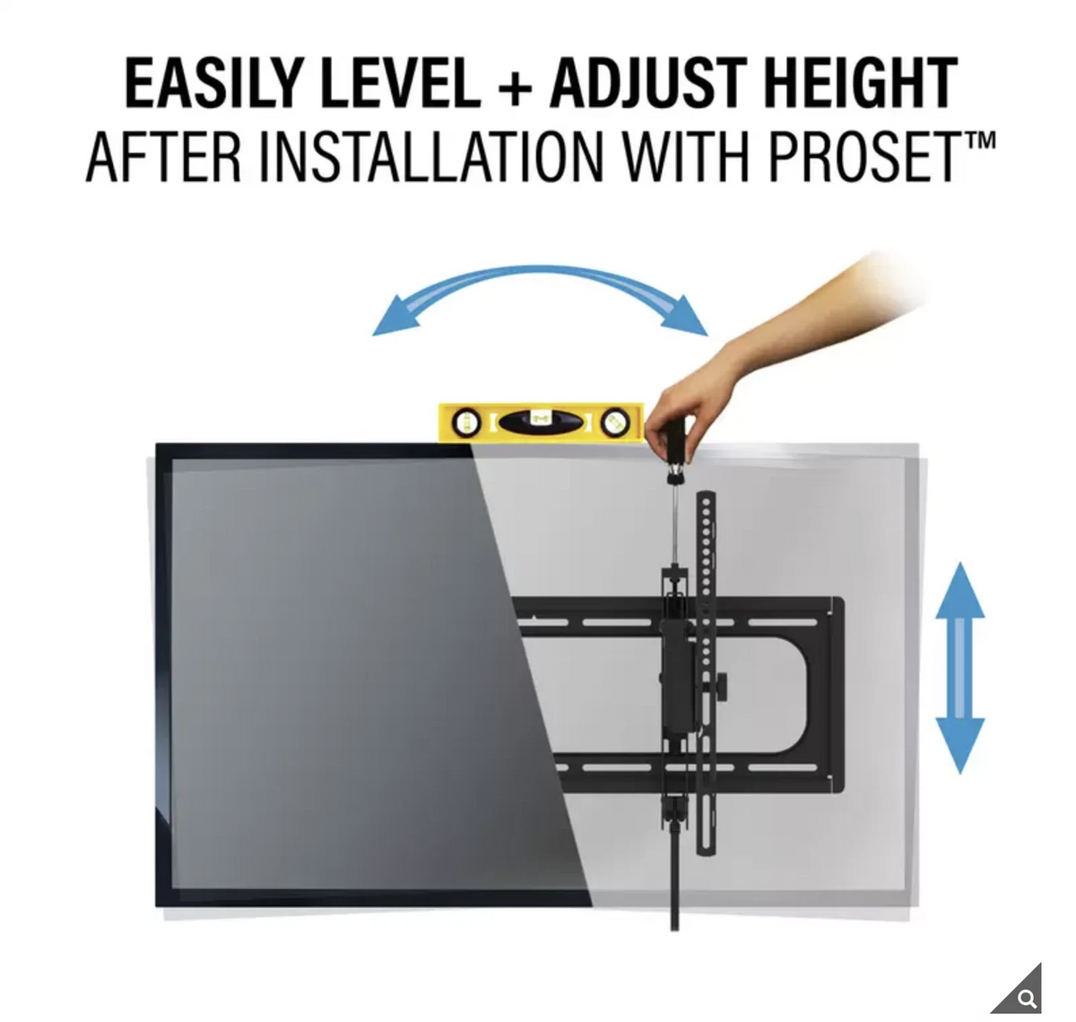 Sanus Advanced tilt Large TV Mount Bracket 42-90 Inch for Large TV