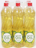 Sunflower Oil 2 Litre pack of 6 Cooking Oil for Frying, Baking & Roasting